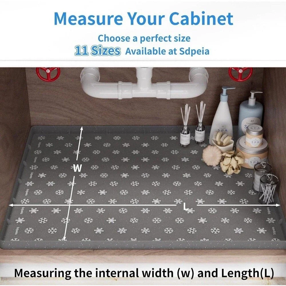Sdpeia Under Sink Mat for [28